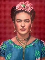 Frida by Nick Holdsworth - Mixed Media on Board sized 32x43 inches. Available from Whitewall Galleries